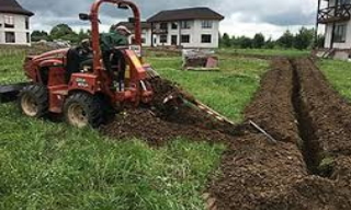 Копка траншей для водопровода в Ставрополе: цена за метр от 929 руб.